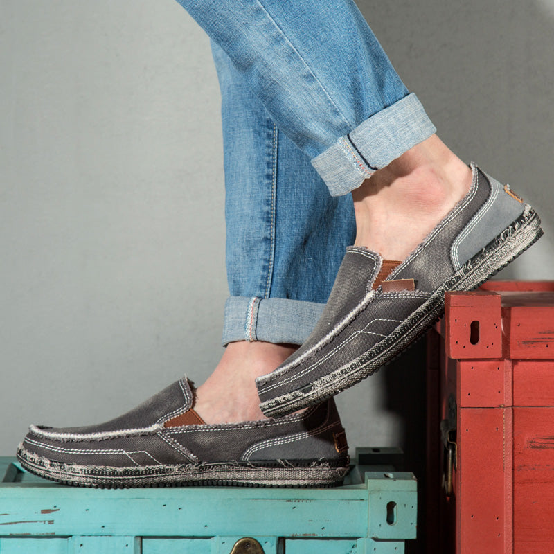 Plátěné Slip-On Boty