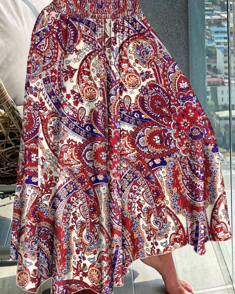 Tina | Stylová dlouhá květinová sukně pro ženy
