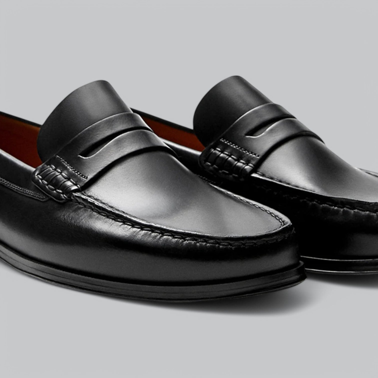 Elegantní Kožené Mokasíny