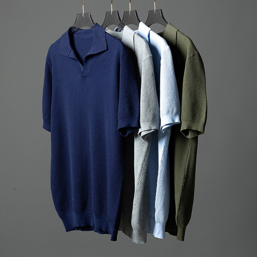 Elegantní Bavlněné Polo