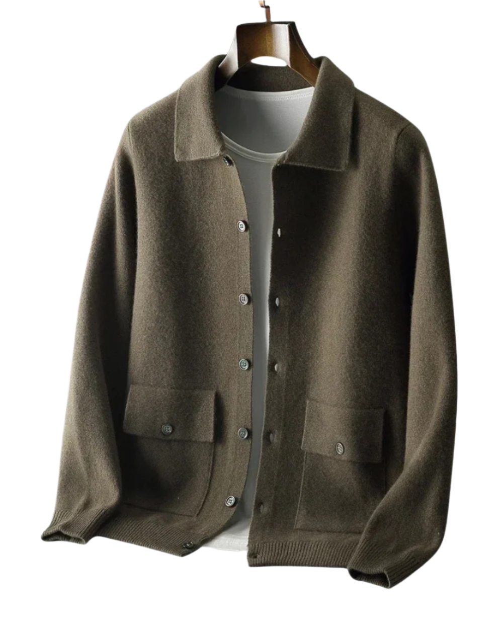 Merino vlněný cardigan Janus