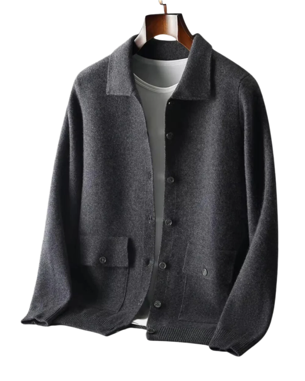 Merino vlněný cardigan Janus