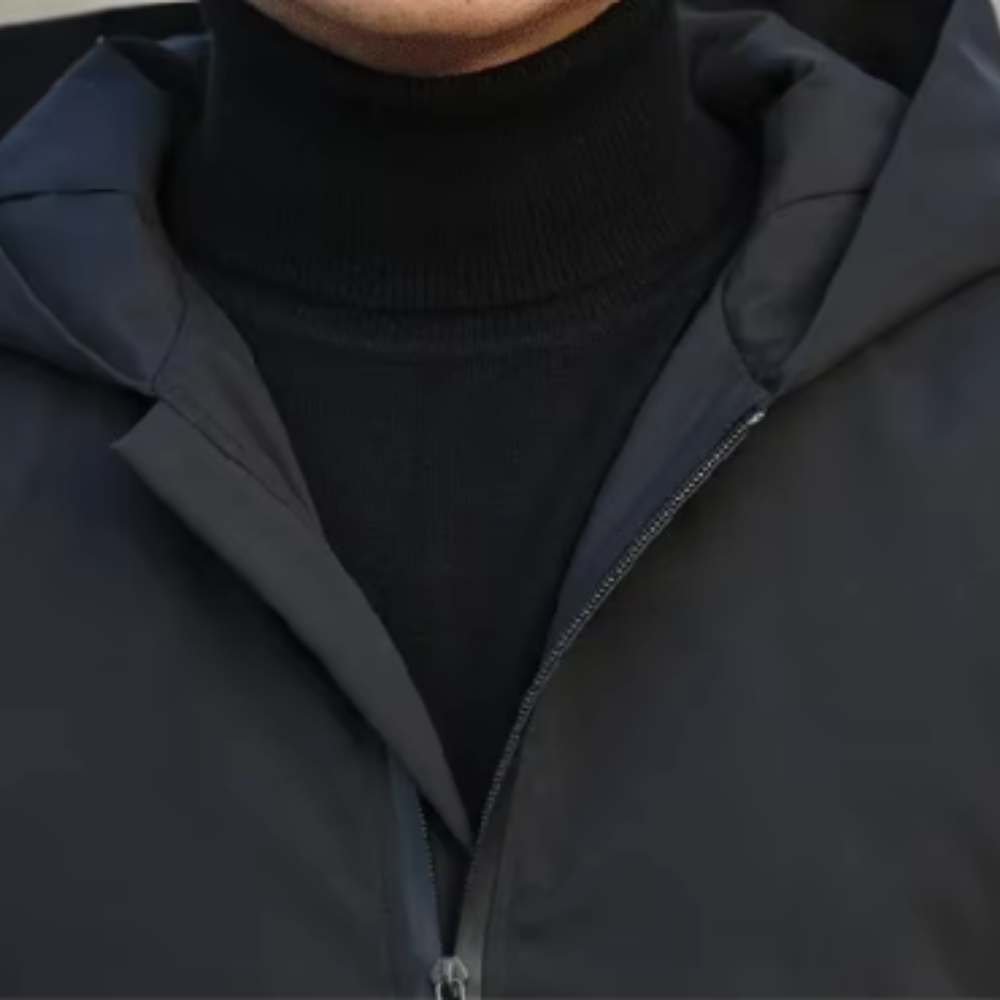 Elegantní Větruodolná Bunda pro Muže