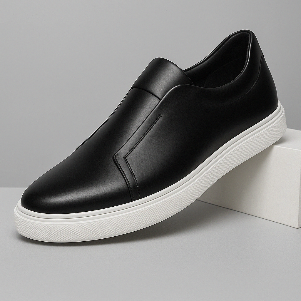 Elegantní Kožené Slip-On Boty