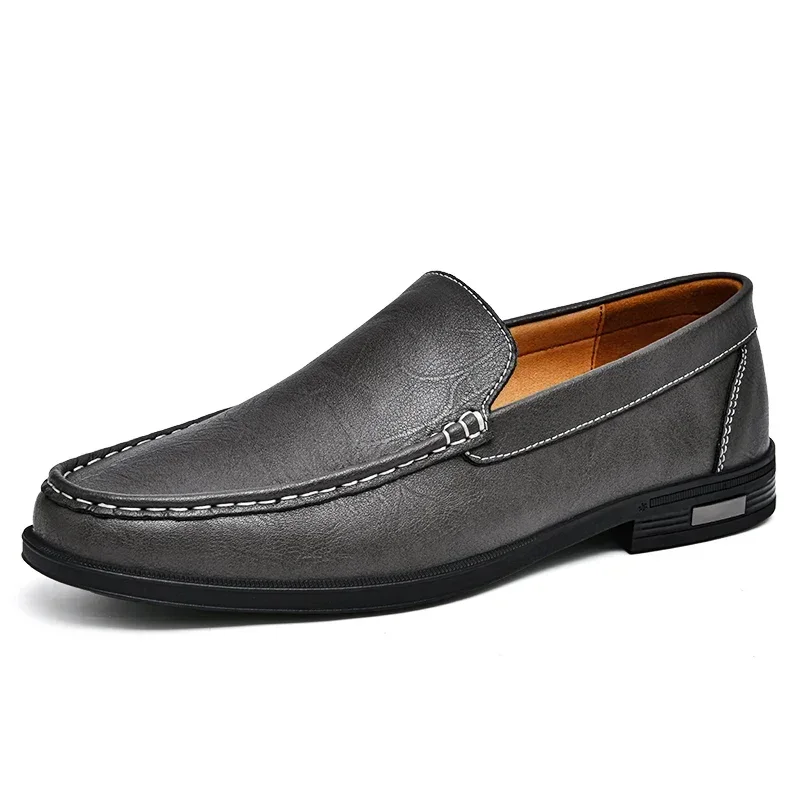 Elegantní kožené mokasíny
