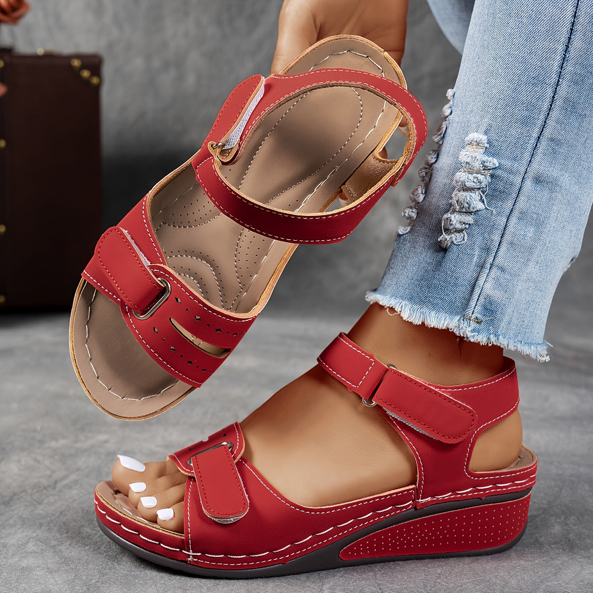 DELACROIX | Ortopedické sandály Comfort Élise