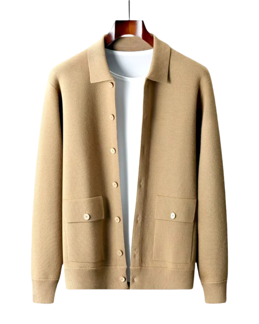 Merino vlněný cardigan Janus