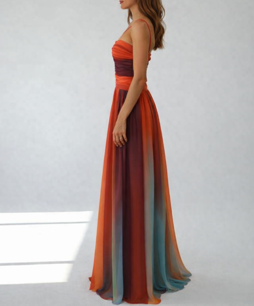 La Scintilla | Elegantní Maxi Šaty Fialové