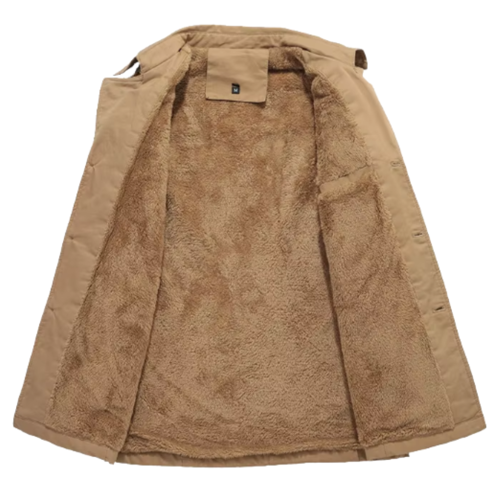 Elegantní Trench Kabát s Výplní