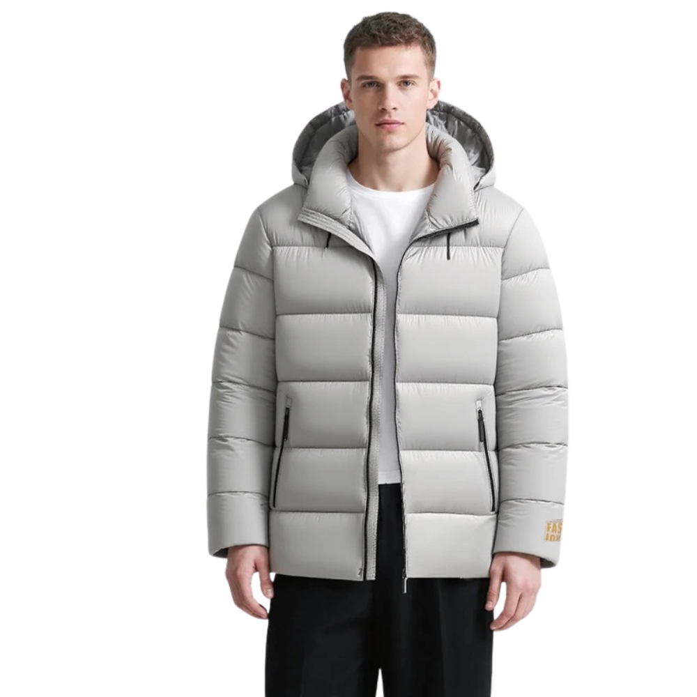 Elegantní Puffer Kabát