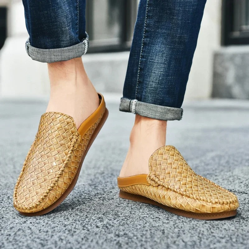 Elegantní Kožené Sandály