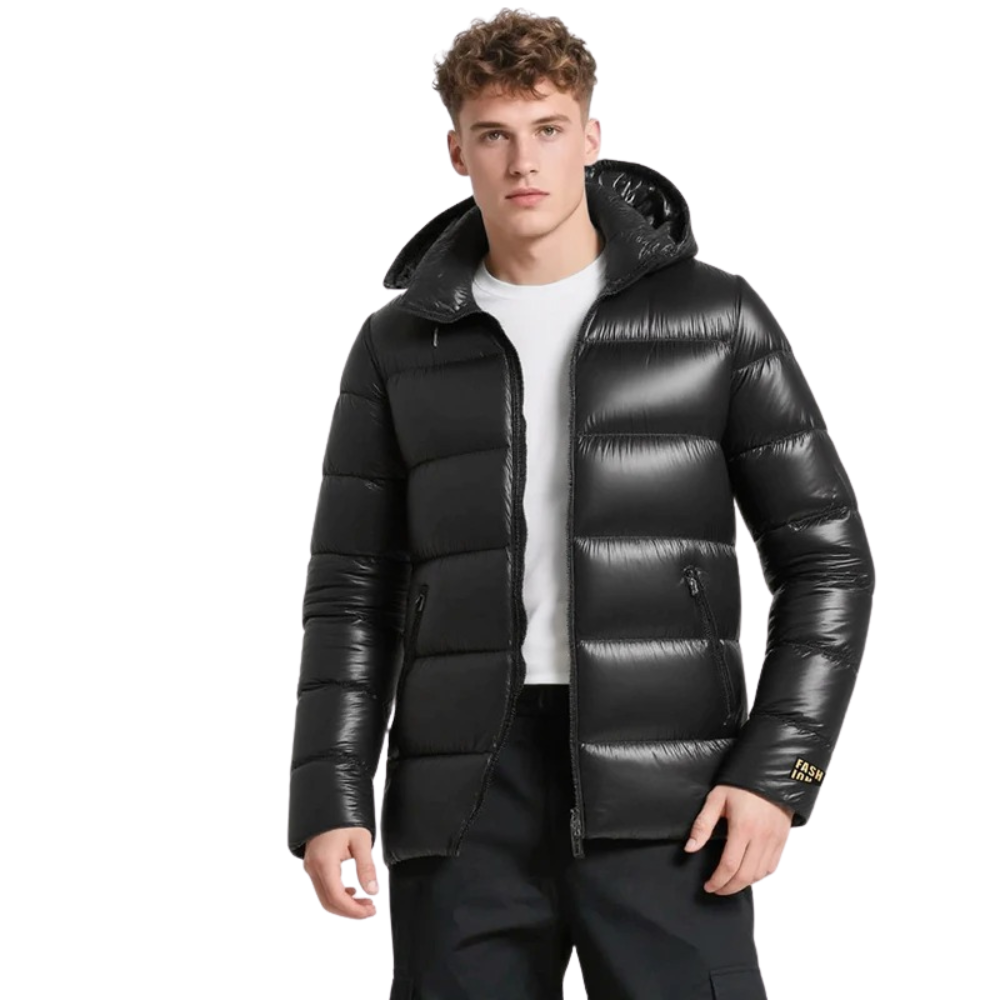 Elegantní Puffer Kabát