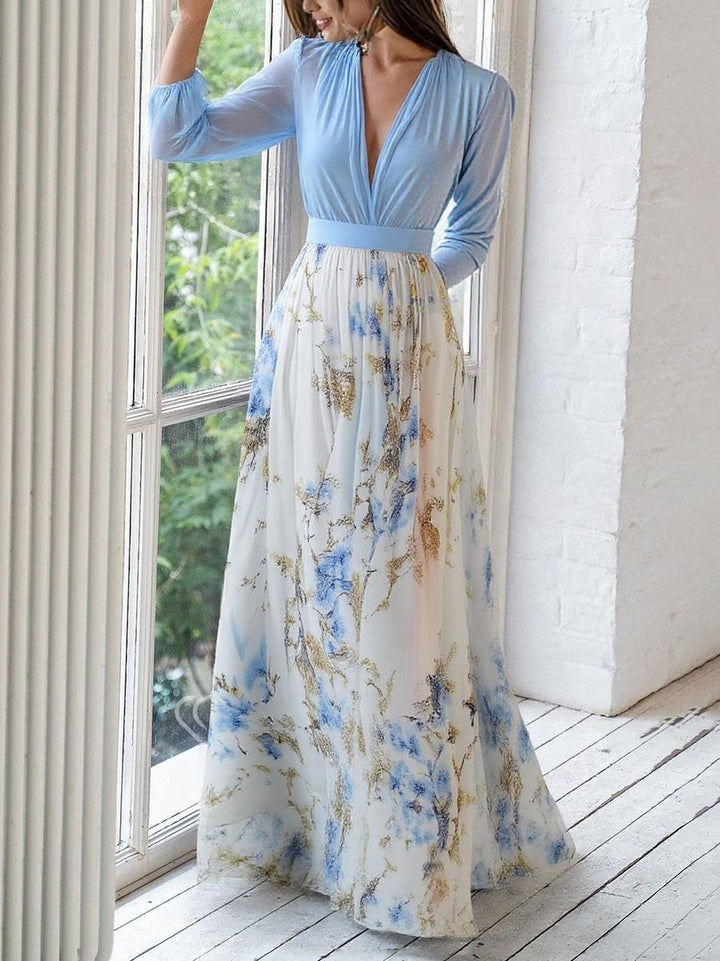 Peniel™ | Elegantní Maxi Květinové Šaty