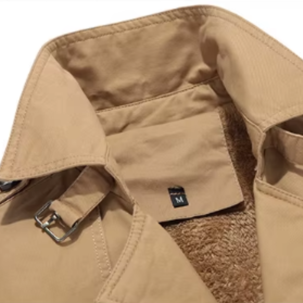 Elegantní Trench Kabát s Výplní