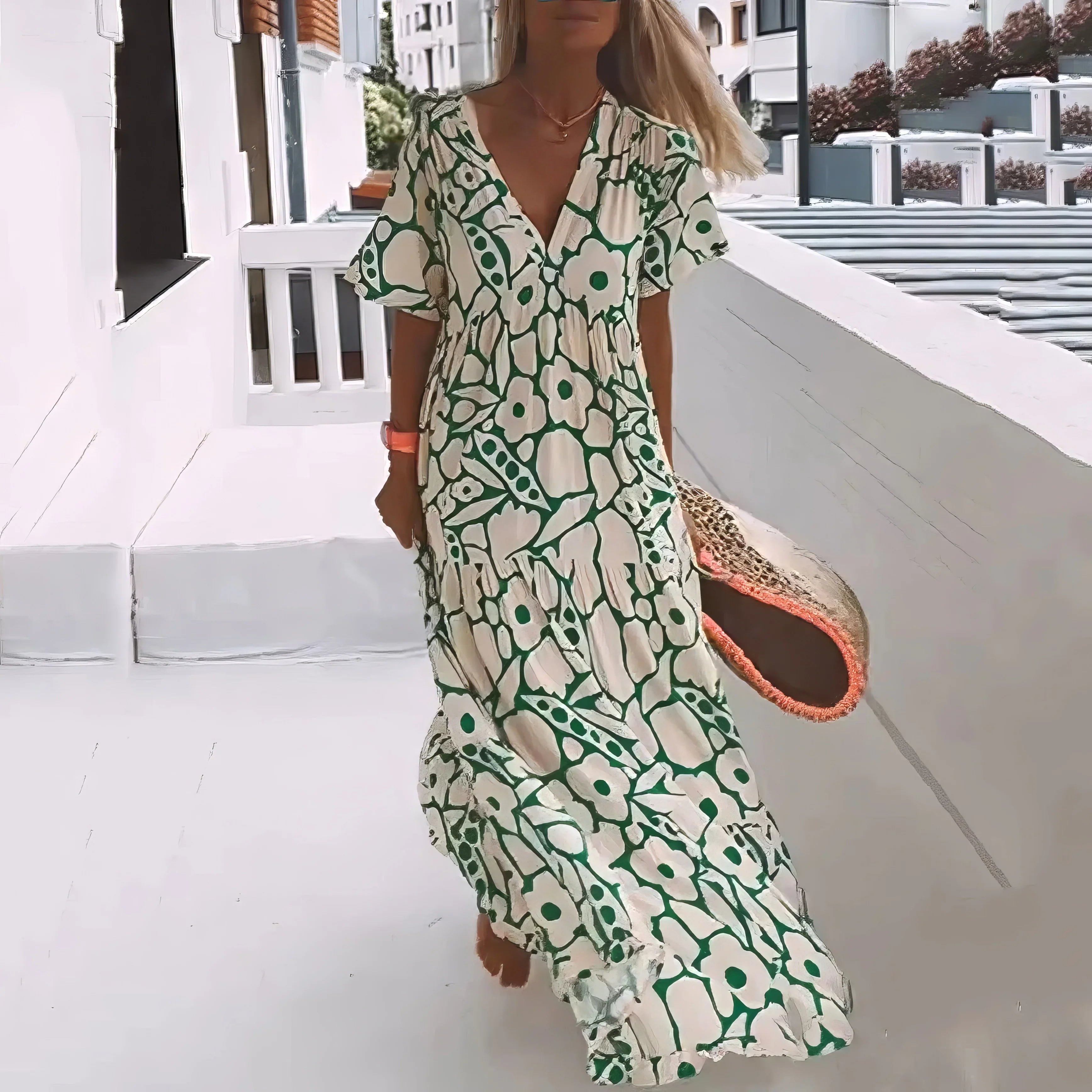 La Scintilla | Maxi šaty Přírodní Elegance