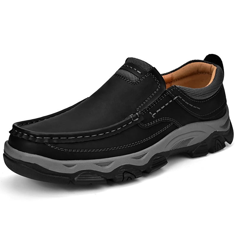 Elegantní Kožené Slip-On Boty
