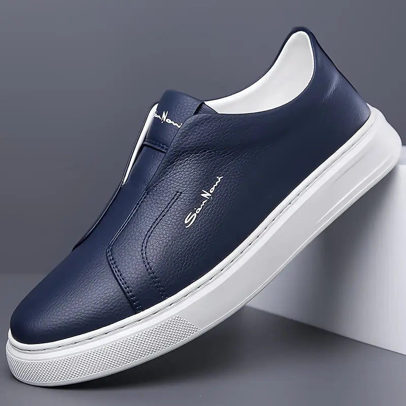Kožené slip-on boty