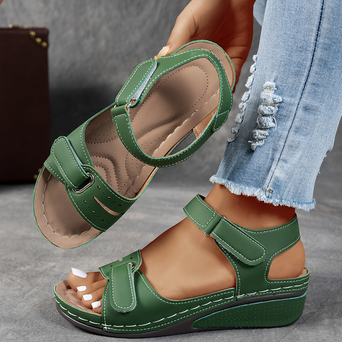 DELACROIX | Ortopedické sandály Comfort Élise