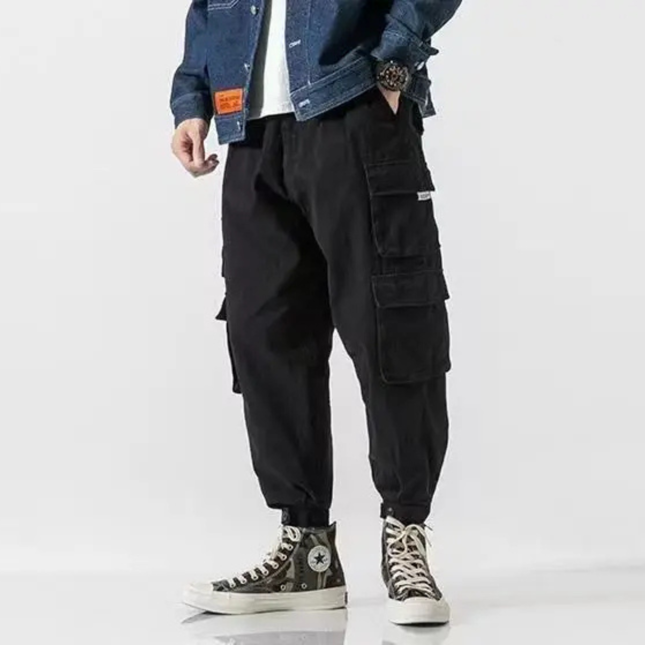 Elegantní Cargo Kalhoty