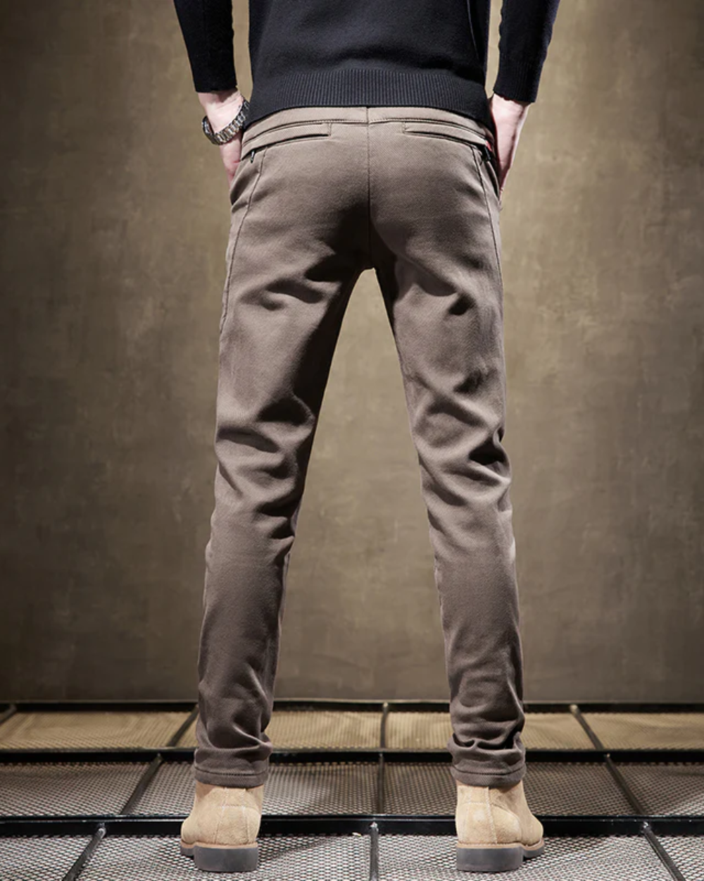 Pánské Slim Fit Kalhoty