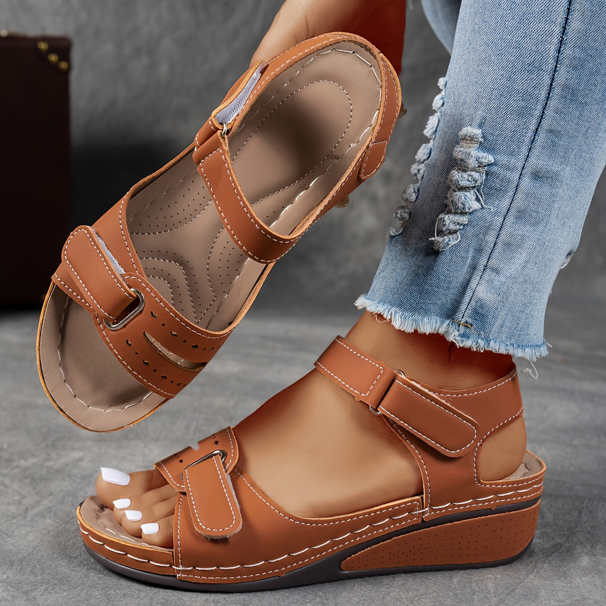 DELACROIX | Ortopedické sandály Comfort Élise