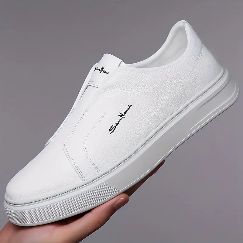 Kožené slip-on boty