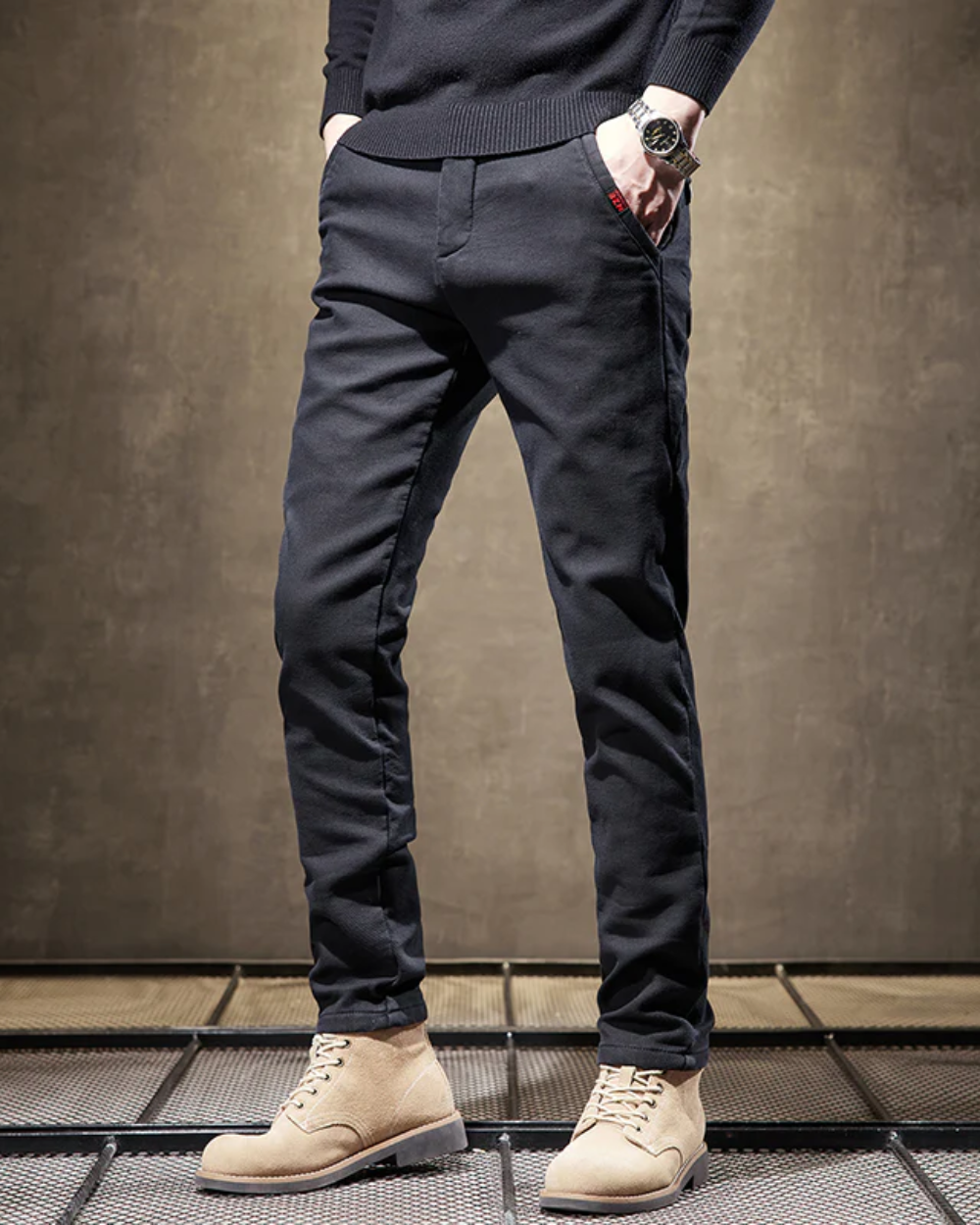 Pánské Slim Fit Kalhoty