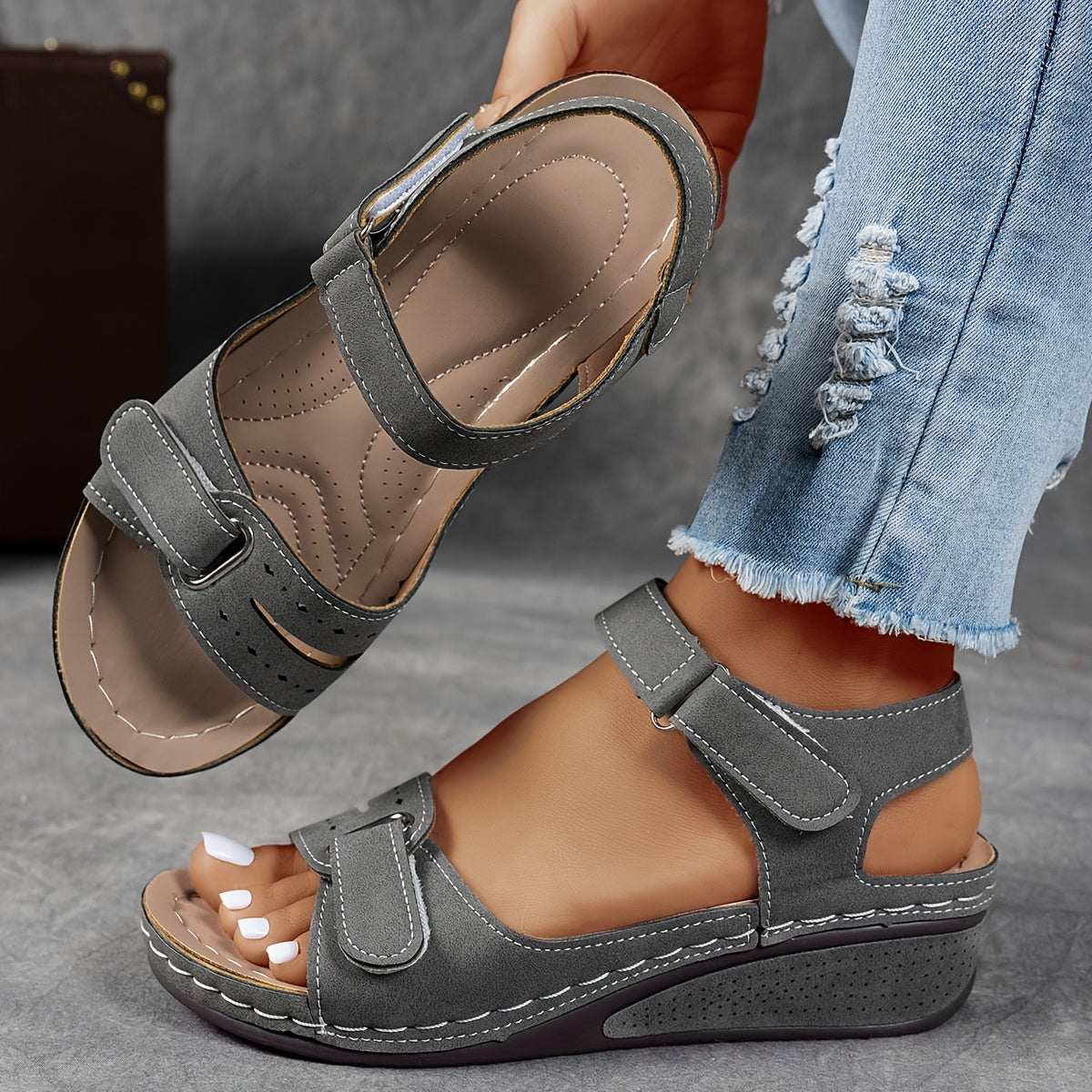 DELACROIX | Ortopedické sandály Comfort Élise