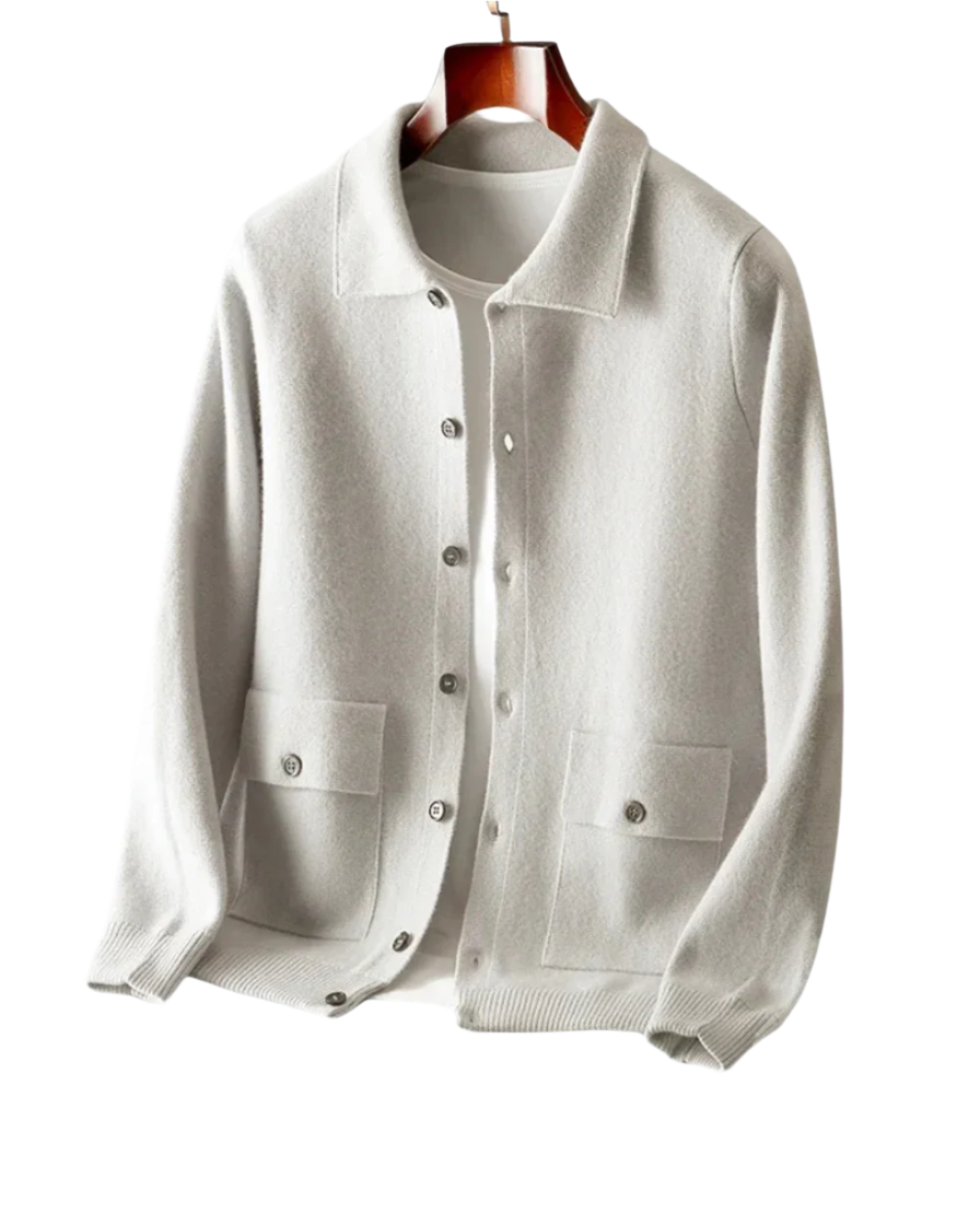 Merino vlněný cardigan Janus