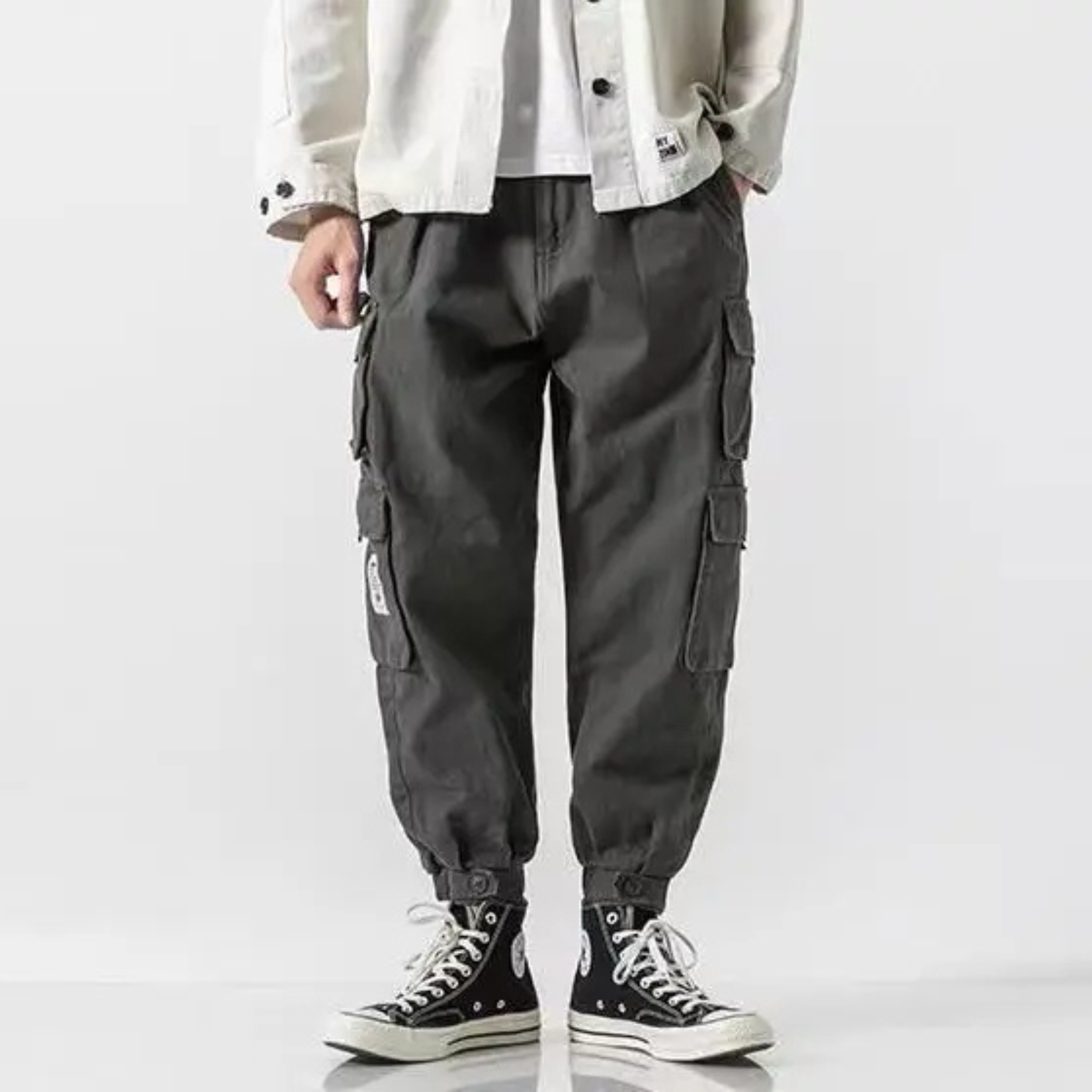 Elegantní Cargo Kalhoty