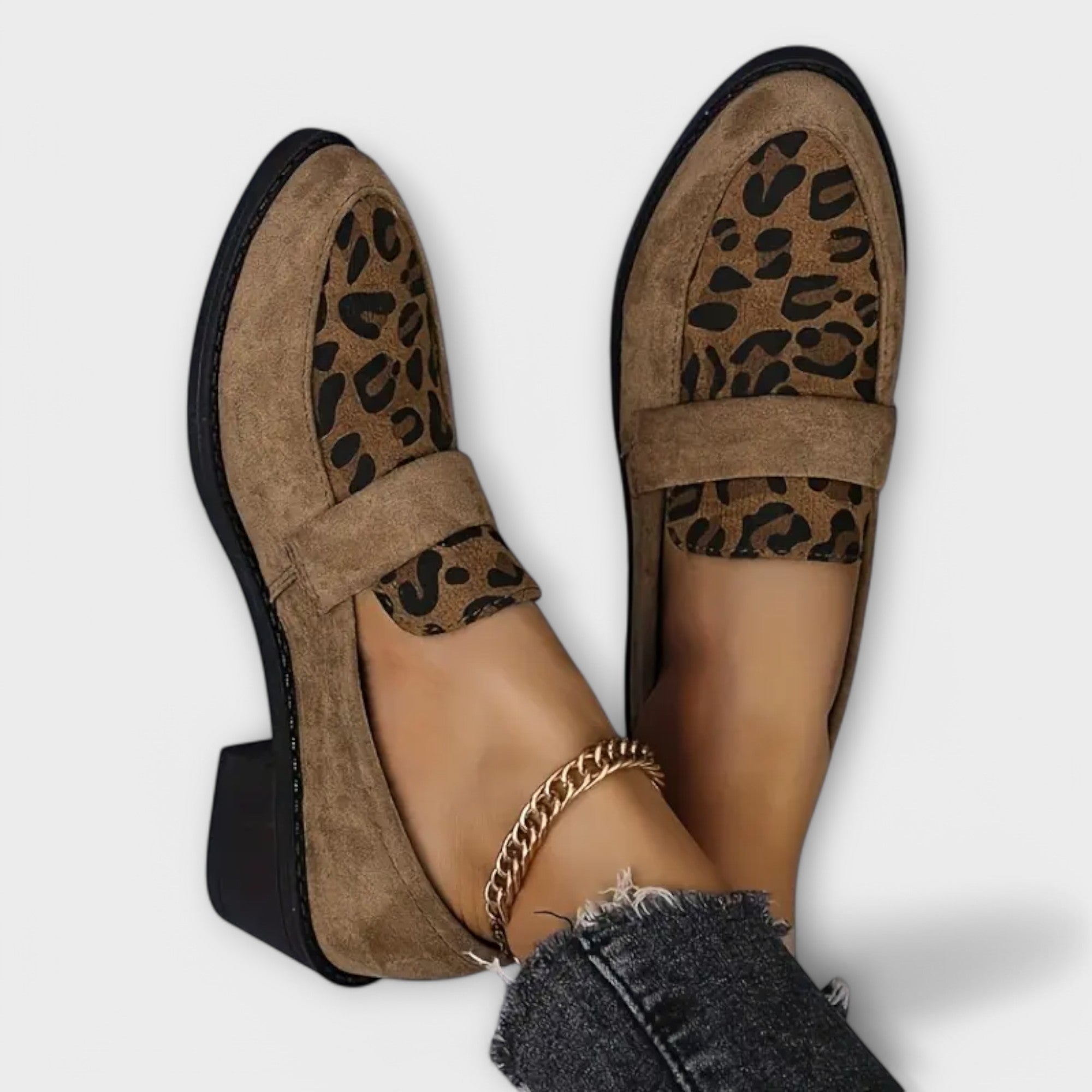 Aurora - Elegantní dámské boty s leopardím vzorem