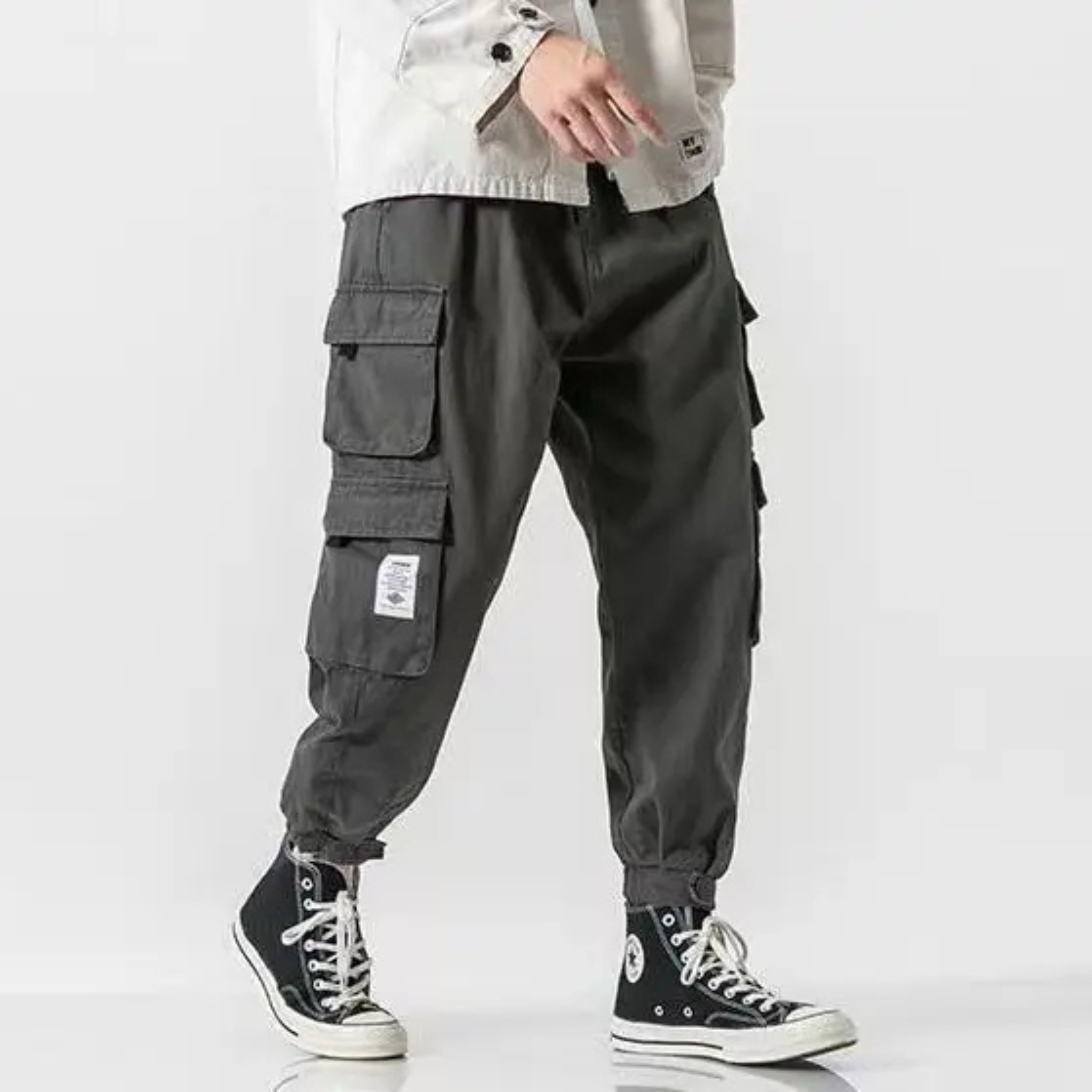 Elegantní Cargo Kalhoty