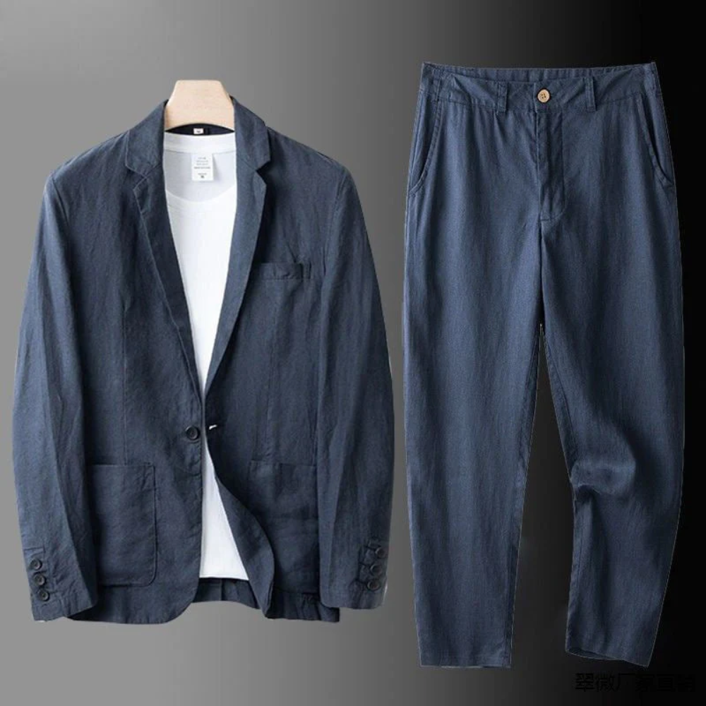 Elegantní Lněný Set