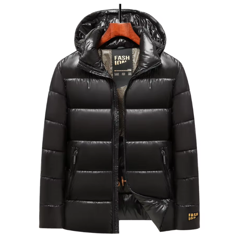 Elegantní Puffer Kabát