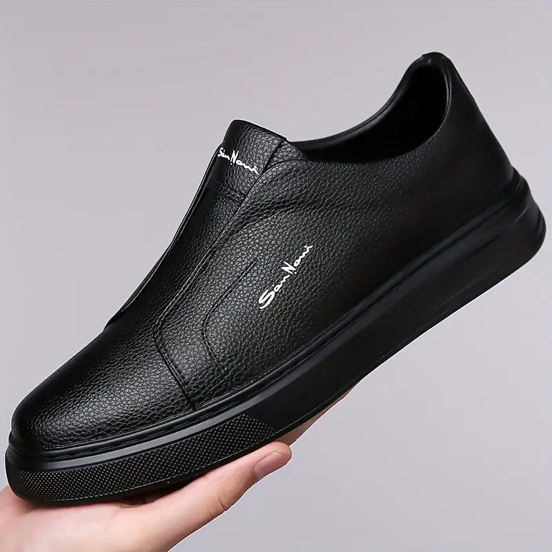 Kožené slip-on boty