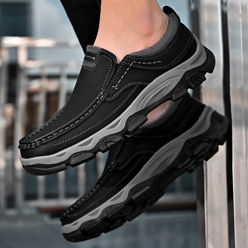 Elegantní Kožené Slip-On Boty