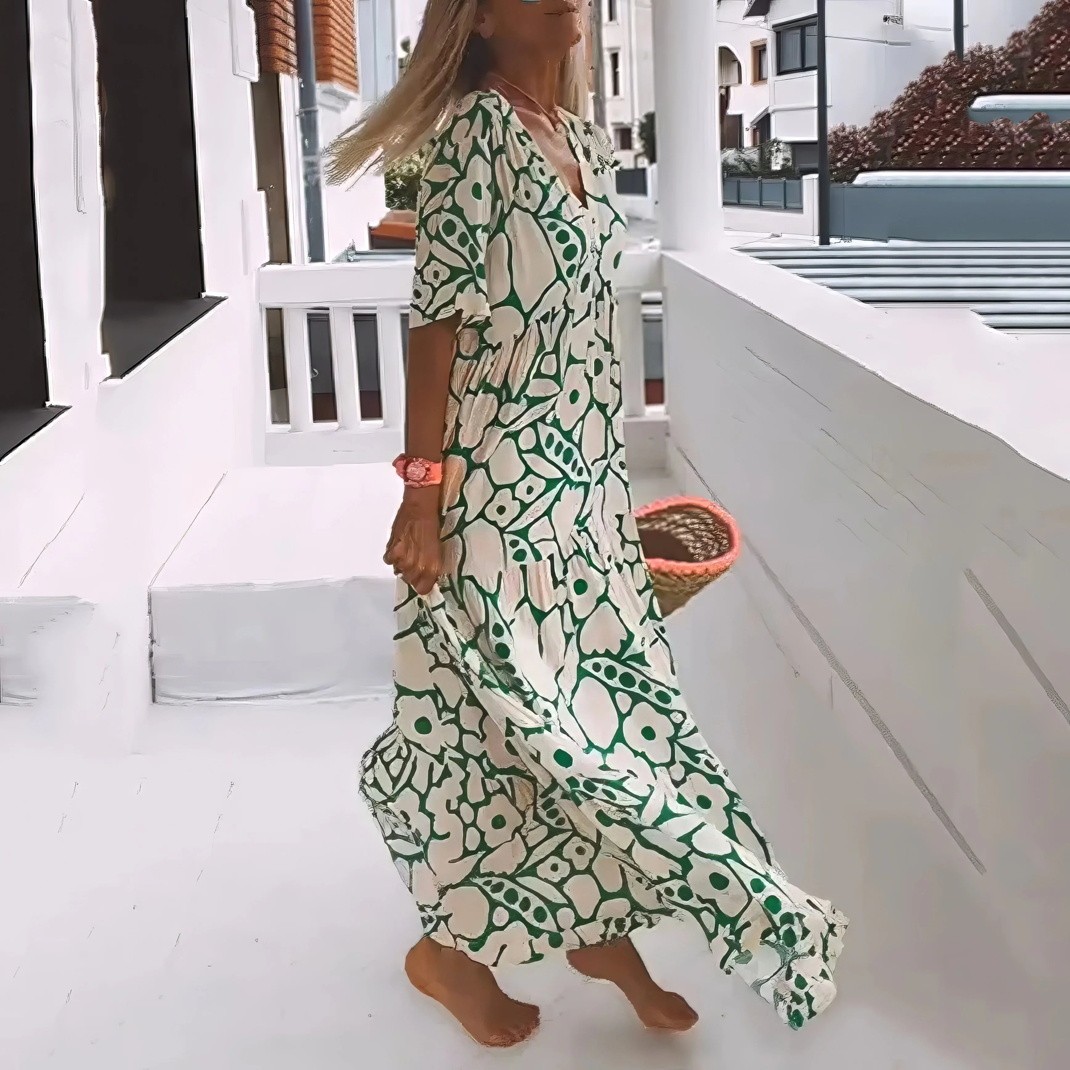 La Scintilla | Maxi šaty Přírodní Elegance