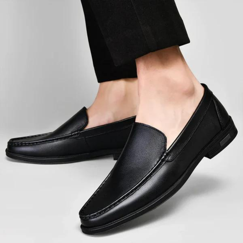 Elegantní kožené mokasíny