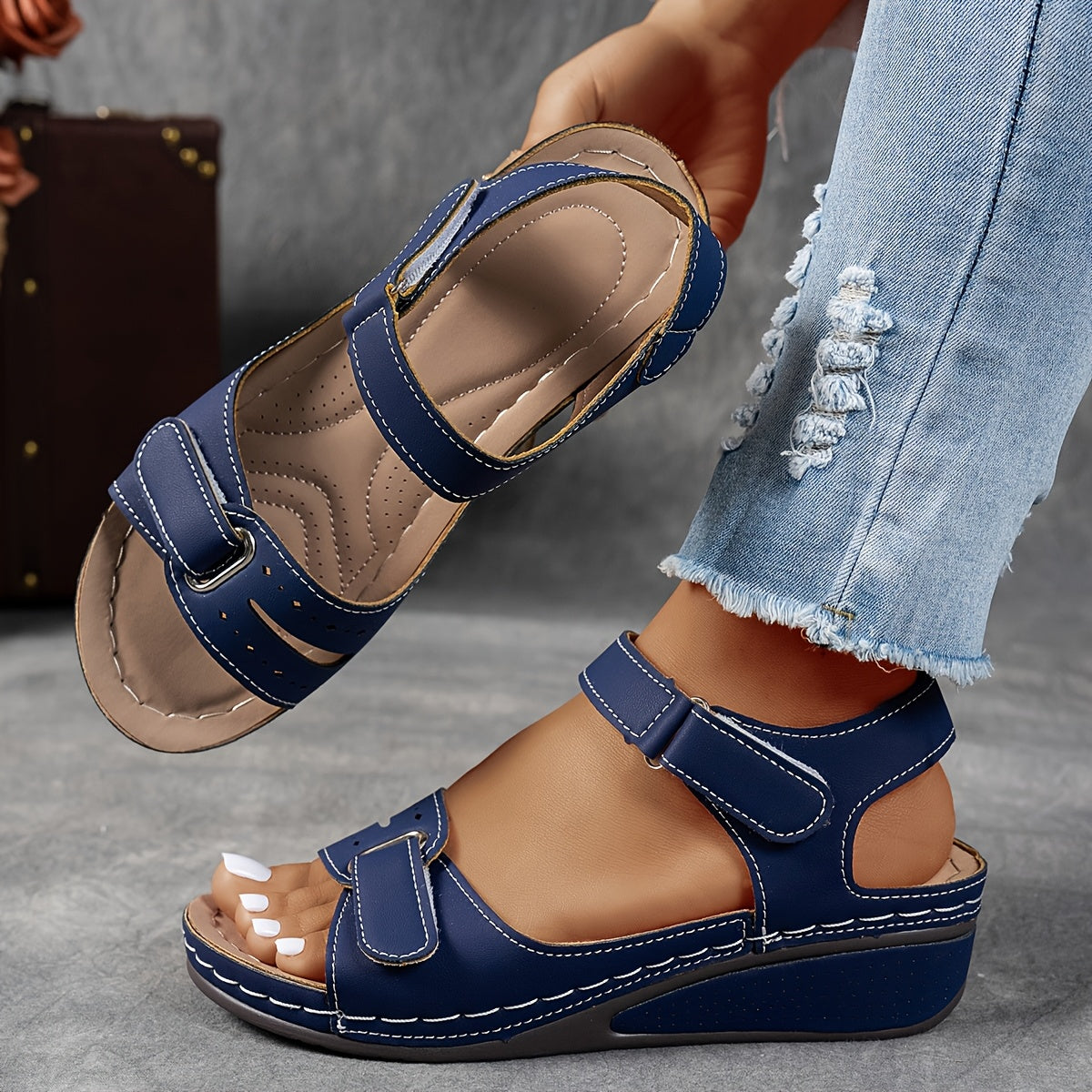 DELACROIX | Ortopedické sandály Comfort Élise
