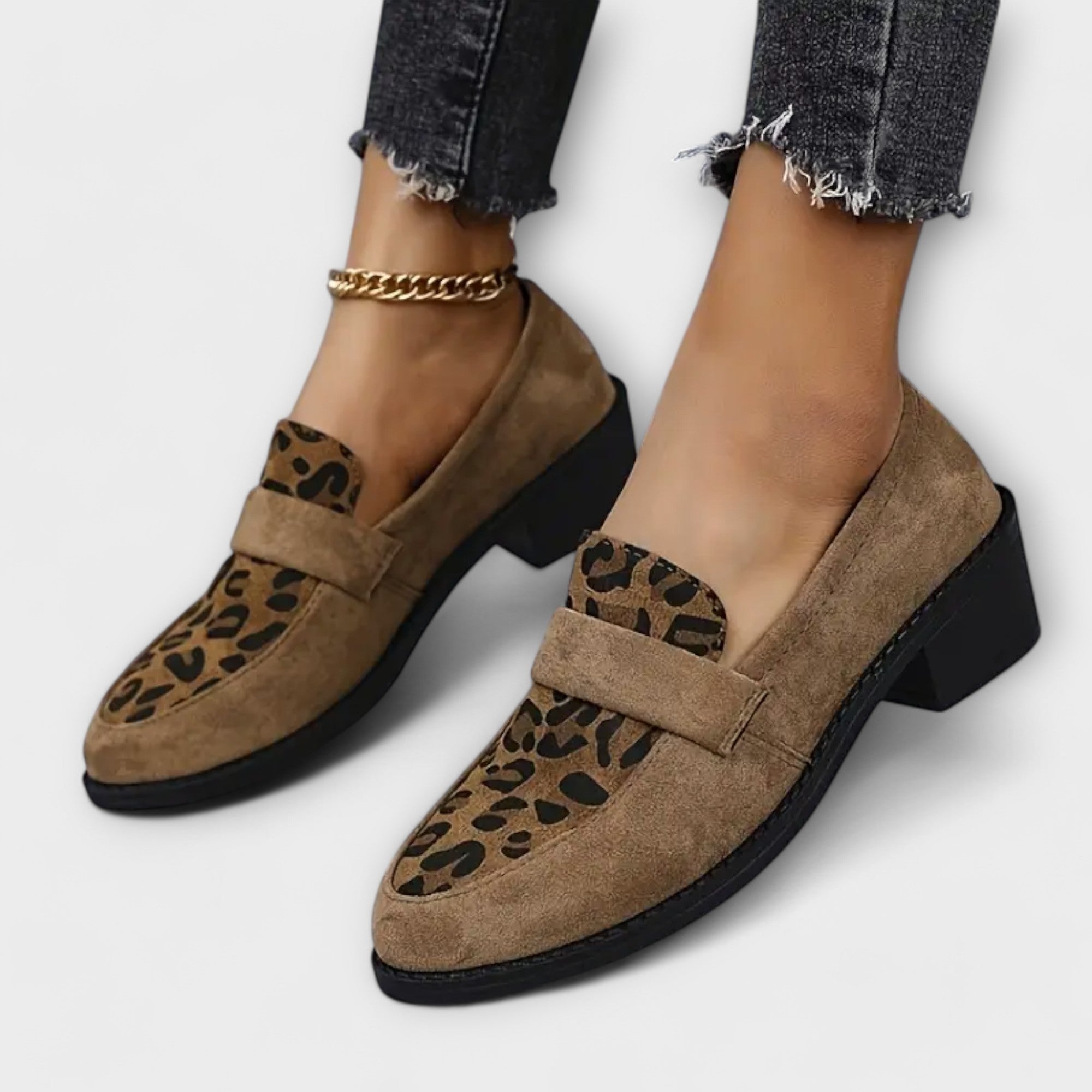 Aurora - Elegantní dámské boty s leopardím vzorem