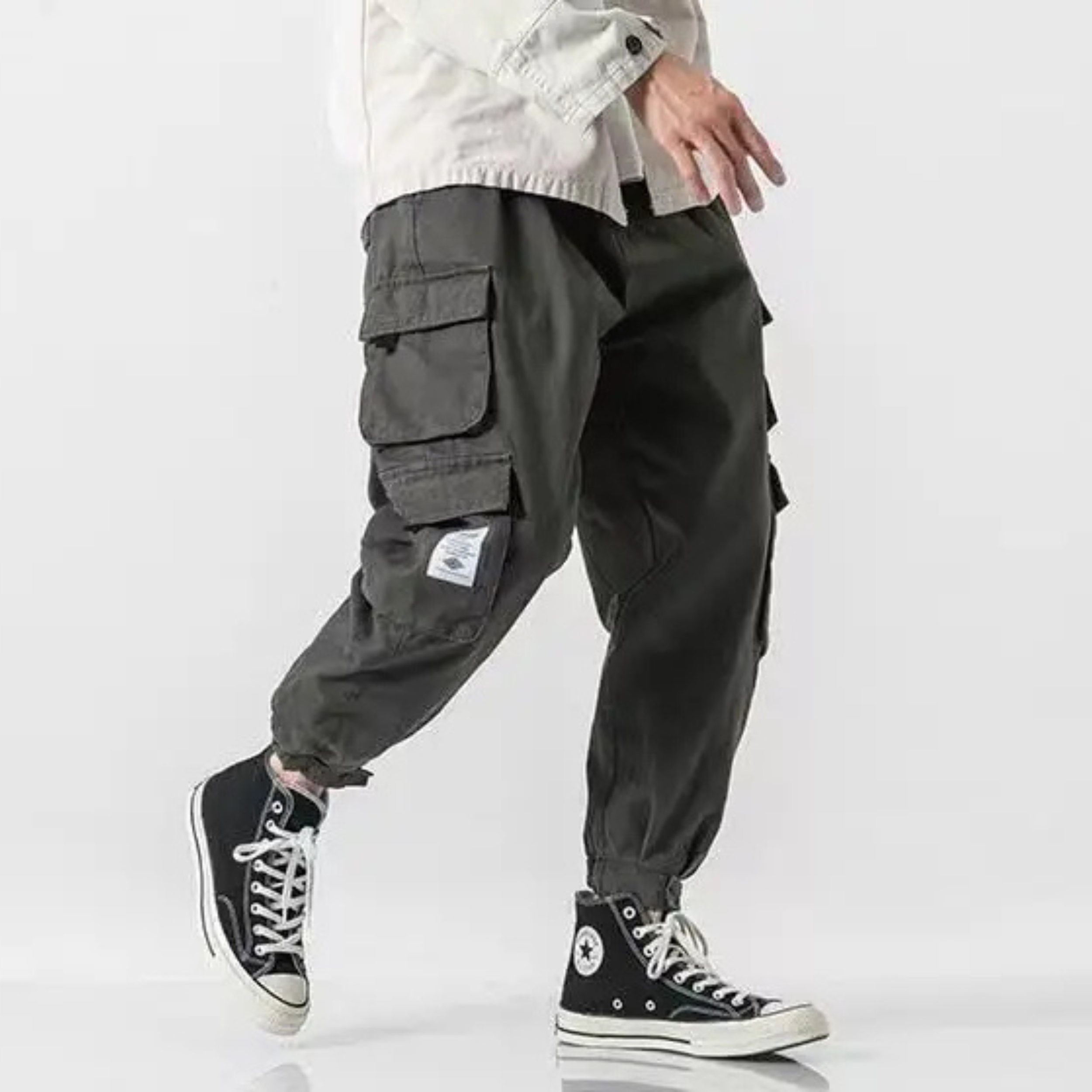 Elegantní Cargo Kalhoty