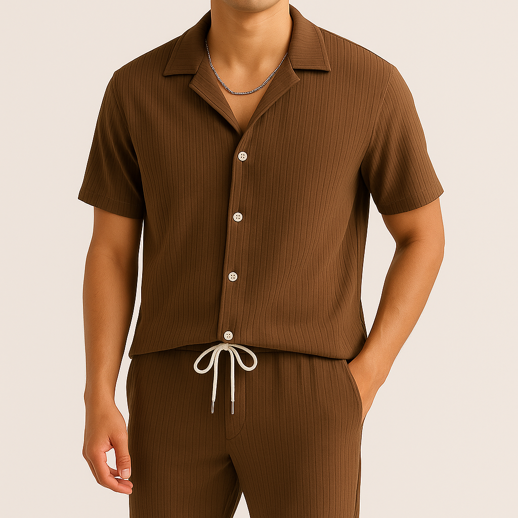 Elegantní Lněný Set