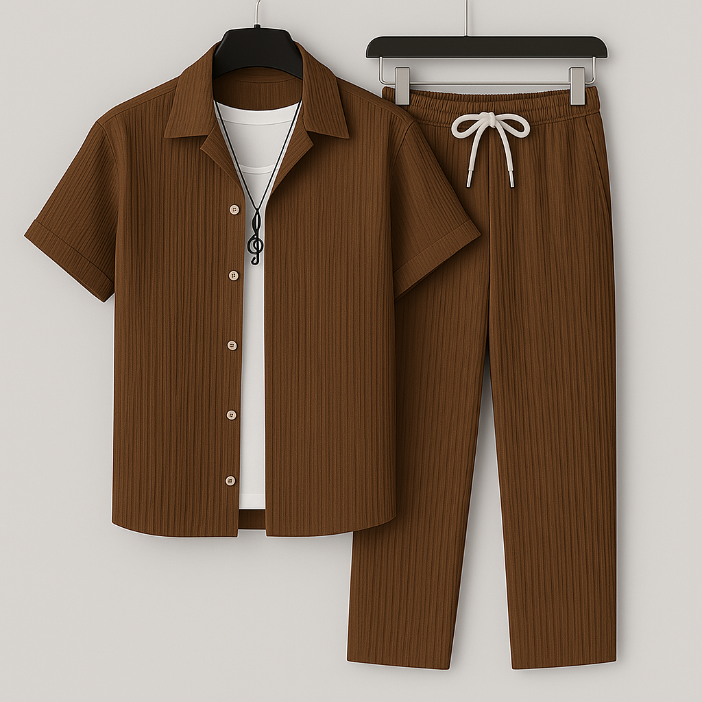 Elegantní Lněný Set