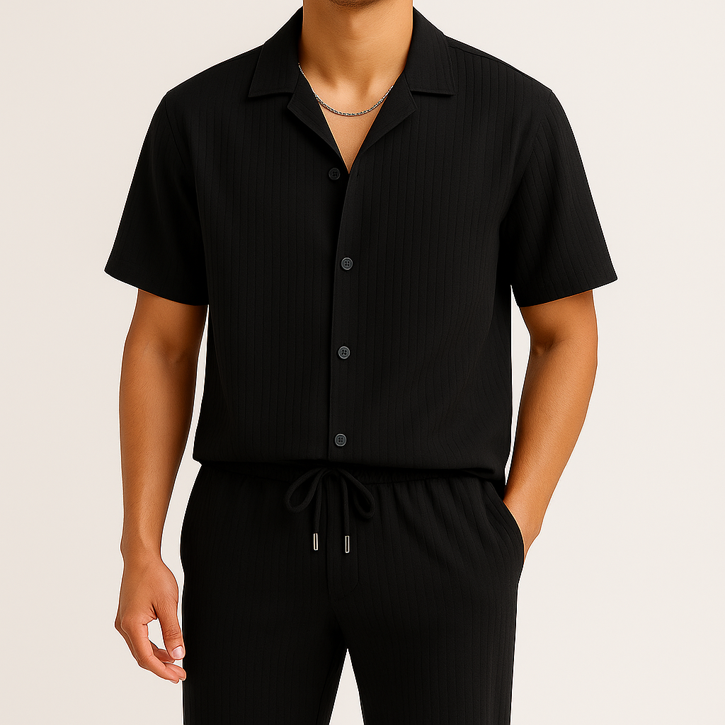Elegantní Lněný Set