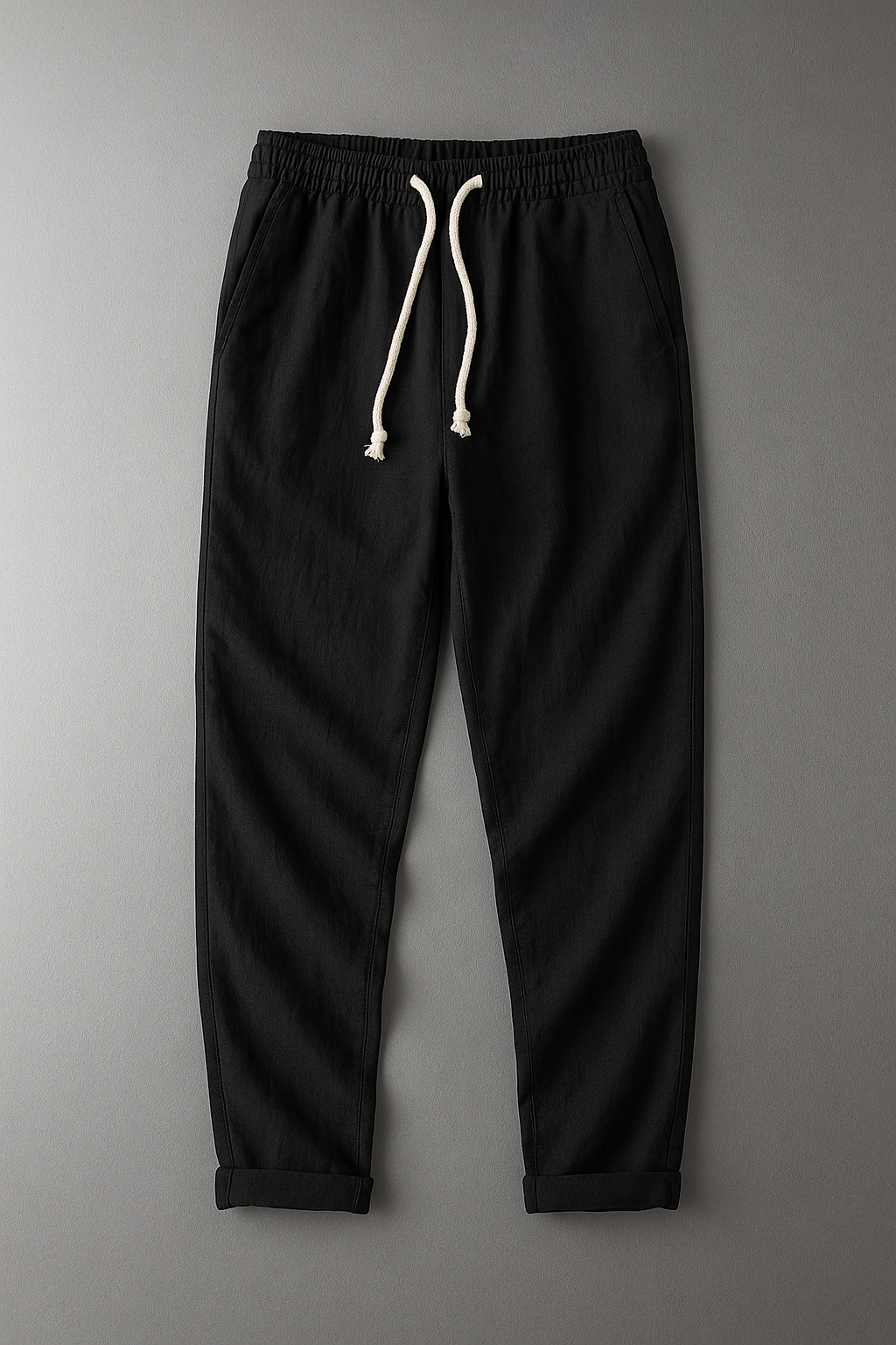 Elegantní Lněné Kalhoty