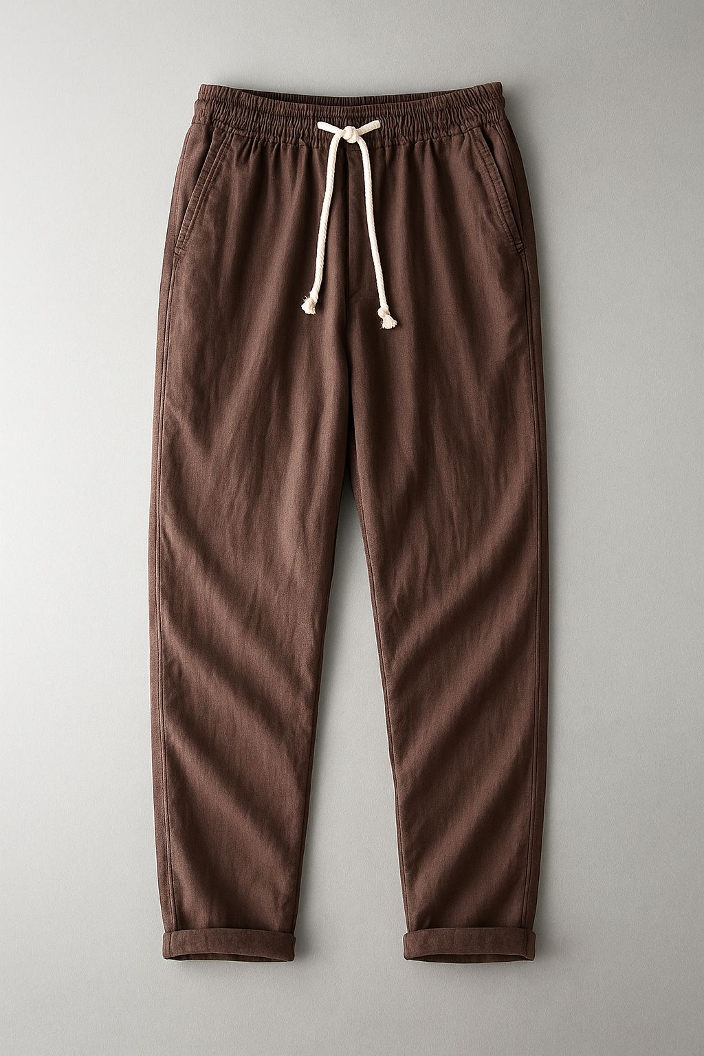 Elegantní Lněné Kalhoty