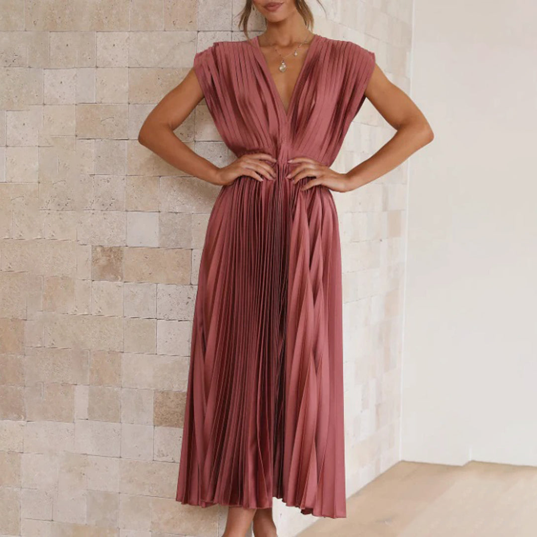 Marni™ | Midi plisované šaty bez času