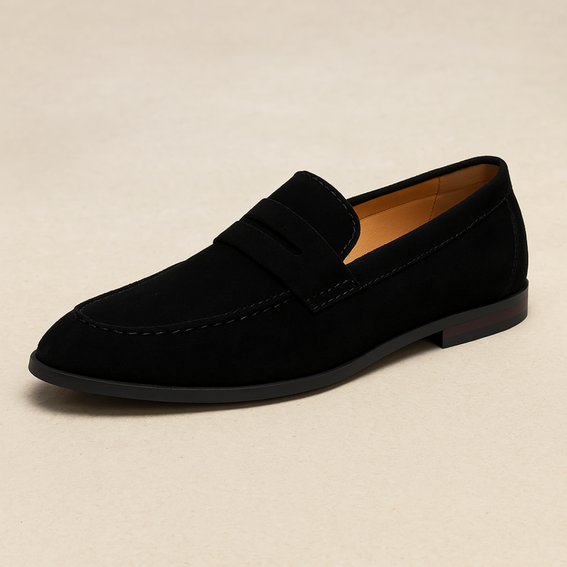 Penny Loafers z Nubuku Old Money