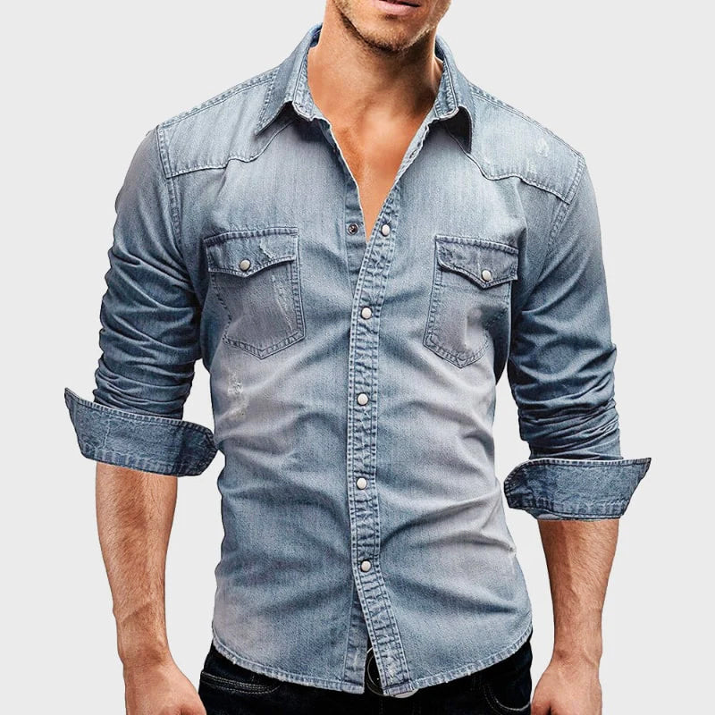 Elegantní Denim Košile