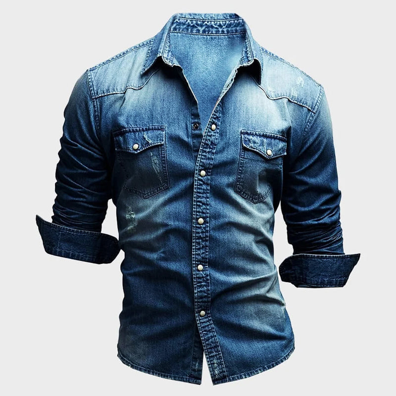 Elegantní Denim Košile